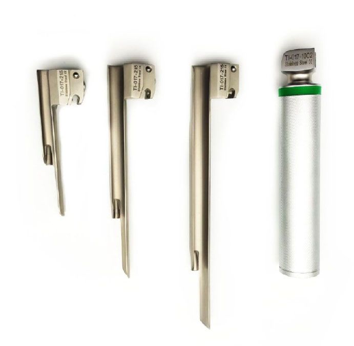 Ларингоскоп фиброоптичесий в наборе з 3-мя клинками по Miller Производитель Китай