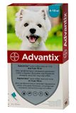 Адвантікс (Advantix) краплі від бліх та кліщів для собак вагою 4-10 кг, 1 мл, 4 піпетки Elanco США