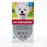 Адвантікс (Advantix) краплі від бліх та кліщів для собак вагою 4-10 кг, 1 мл, 4 піпетки Elanco США