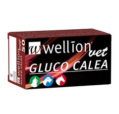 Тест-полоски к глюкометру Wellion Vet Gluco Calea, 50 шт Wellion Австрія