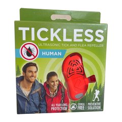 Tickless HUMAN-Orange ультразвуковой отпугиватель клещей и блох Tickless Италия