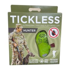 Tickless HUNTER-Green ультразвуковий відлякувач кліщів та бліх Tickless Італія