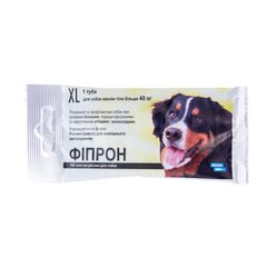 Фипрон спот-он XL (100), капли для собак весом 40-60 кг Bioveta, Чехия