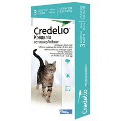 Кределіо таблетки для котів, 3 шт Elanco США