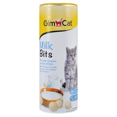 Лакомства GimCat для кошек, MilkBits таблетки, 425 г Gimpet Германия