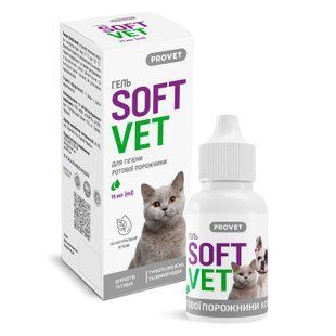 Гель Provet SOFTVET для гігієни ротової порожнини, 15 мл Сузір'я Україна
