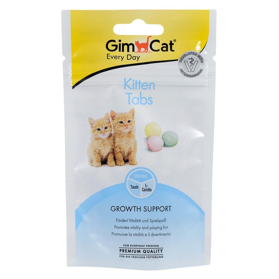 Витамины GimCat для кошек, Every Day Kitten витамины для котят, 40 г Gimpet Германия