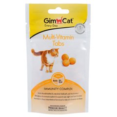 Вітаміни GimCat для котів, Every Day Multivitamin комплекс вітамінів, 40 г Gimpet Німеччина