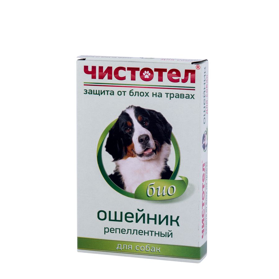 Чистотел Био ошейник от блох для собак 65 см Экопром Россия