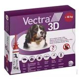 Вектра 3D капли инсектоакарицидные для собак весом 40 - 65 кг, 3 шт х 8 мл Ceva Sante Animale Франция