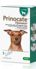 Принокат капли спот-он для собак до 4 кг, 40/10 мг, 0,4 мл №3 KRKA Словения