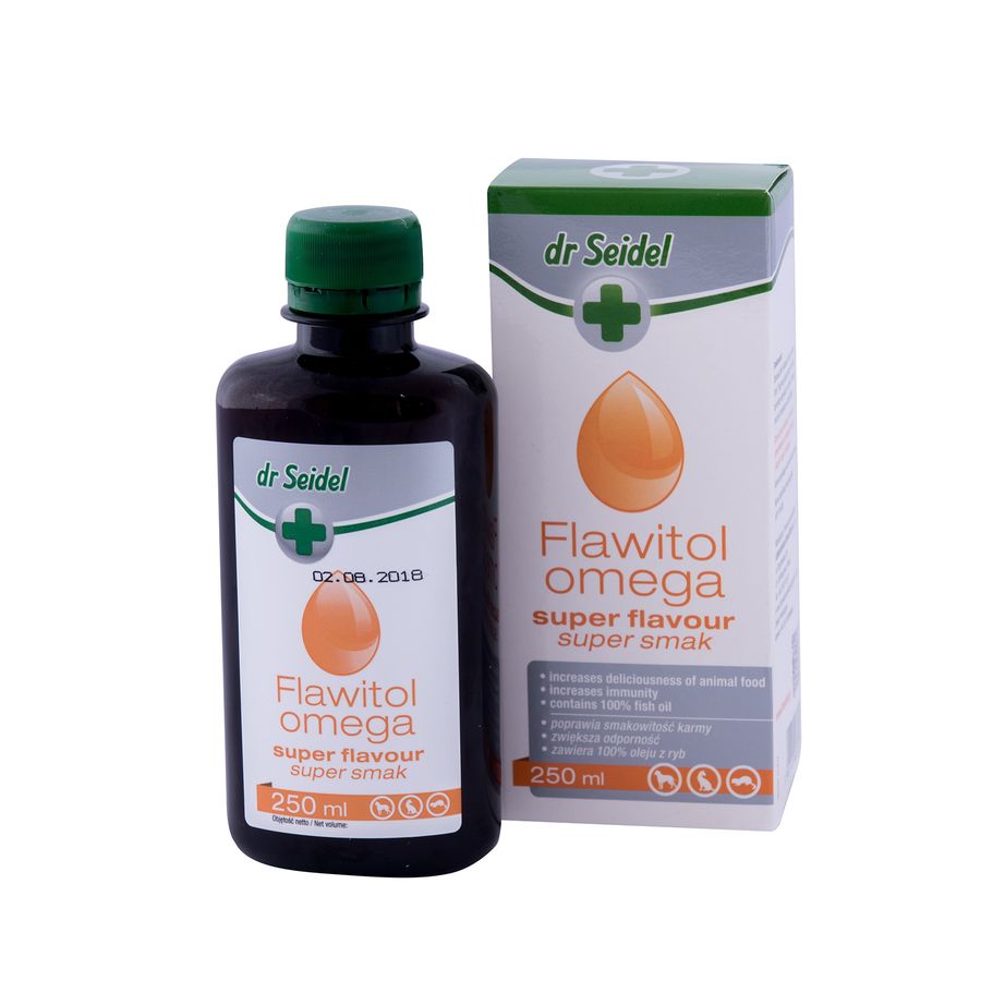 Флавитол Омега супервкус (dr Seidel) витамины, масло 250 мл Laboratorium DermaPharm Польша