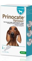 Принокат капли спот-он для собак 4 - 10 кг, 100/25 мг, 1 мл №3 KRKA Словения