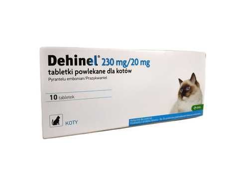 Дехинел для кошек (Dehinel), таблетки № 10, KRKA, Словения 