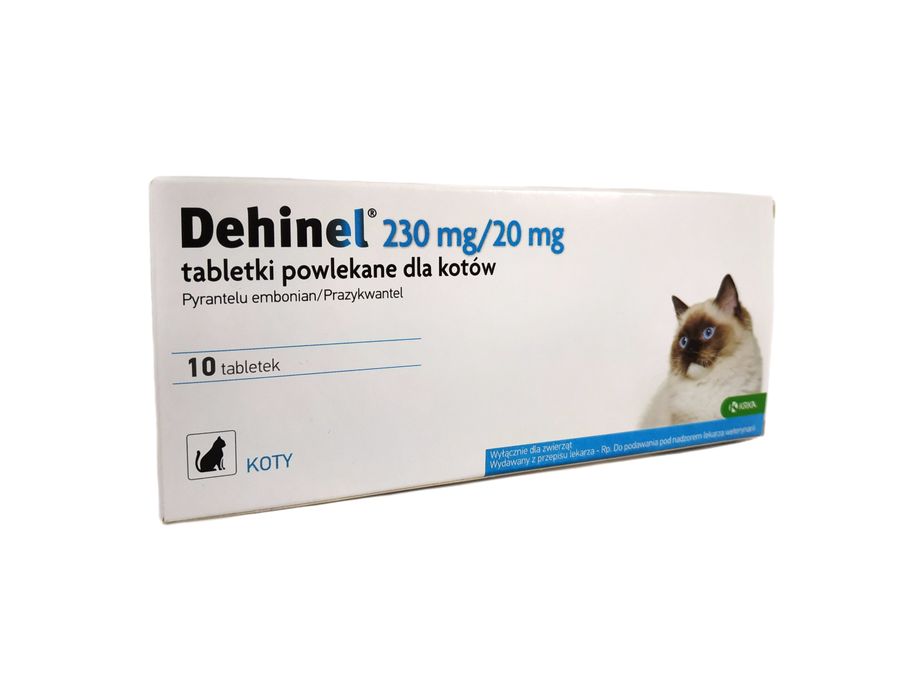 Дехинел для кошек (Dehinel), таблетки № 10 KRKA, Словения