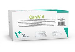 Експрес-тест CaniV-4, дирофілярії АГ, ерліхія, борелія, анаплазма АТ, 5 шт VetExpert Польща