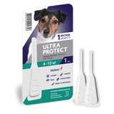 Ультра протект (Ultra Ptotect) спот-он для собак 4 - 10 кг, 1 мл, 1 піпетка Медіпромтек Україна