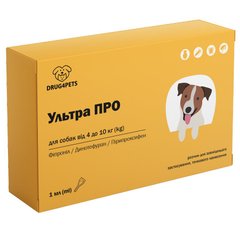Ультра ПРО для собак 4 - 10 кг, 1 мл, 1 піпетка НВД Україна