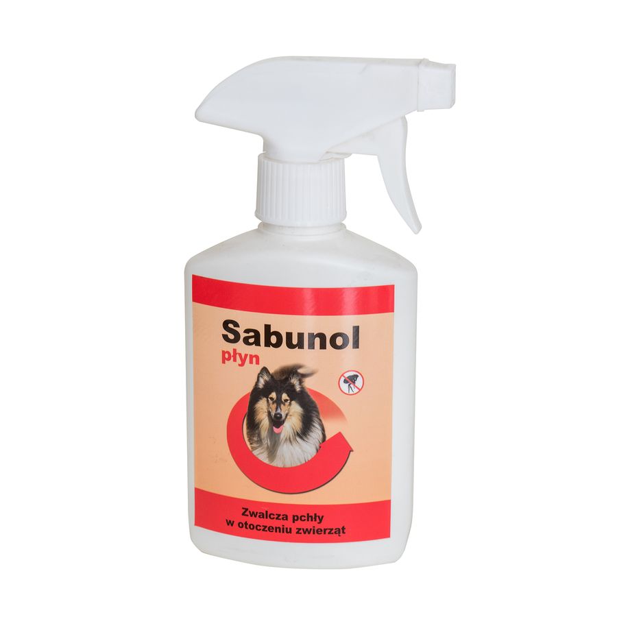 САБУНОЛ (SABUNOL) средство для мытья собак против блох и клещей, 150 мл Laboratorium DermaPharm Польша